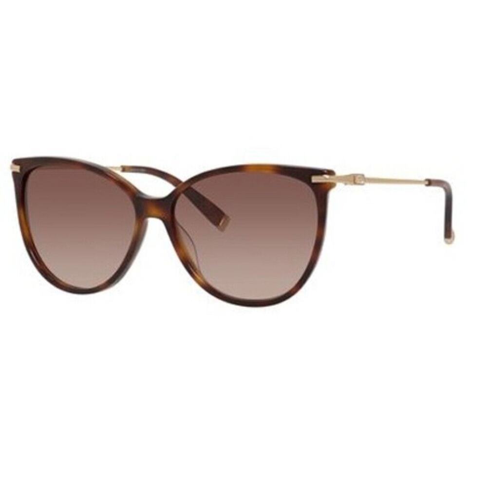Max Mara Womens Sunglasses Cat eye Tortoise Gold MM BRIGHT BHZJD 57 14 140 10